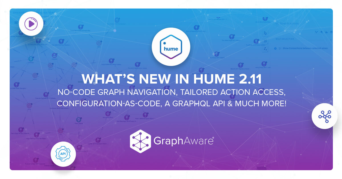 What’s new in Hume 2.11: No-code graph navigation, tailored Action access, Configuration-as-Code, a GraphQL API and much more!